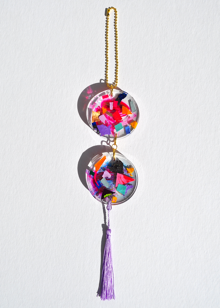 Light Catcher - Lavender Tassel