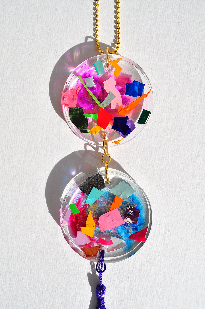 Light Catcher - Violet Tassel