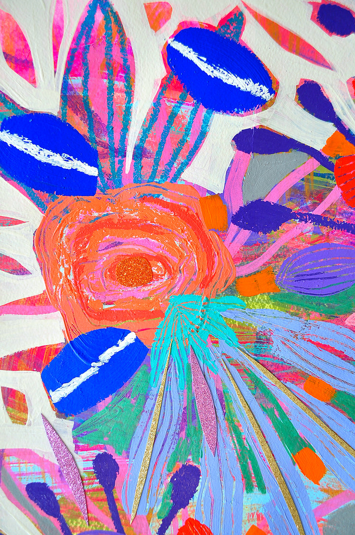 Spring Floral Study 4 - 22x30 ON PAPER