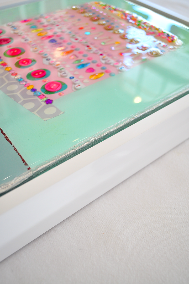 BEST TIME OF MY LIFE - 12.5 x 15.5 Framed Mixed Media on Canvas