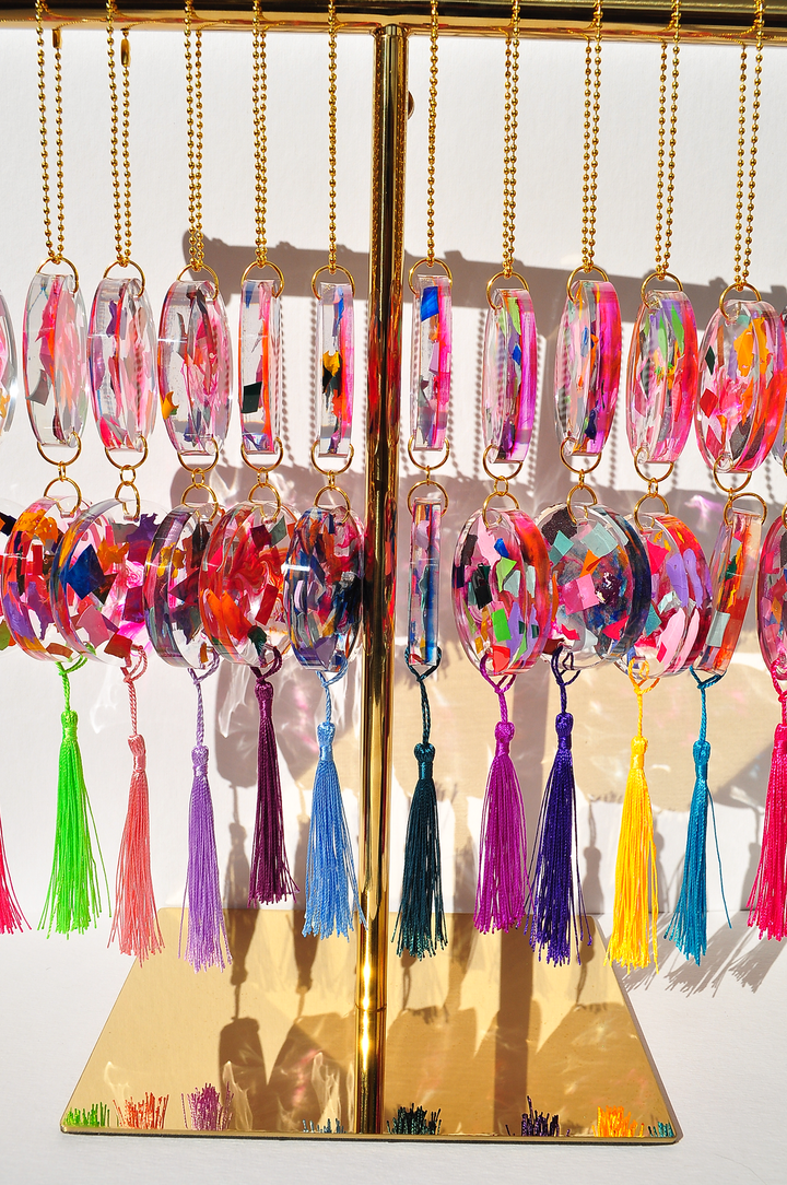 Light Catcher - Marigold Yellow Tassel