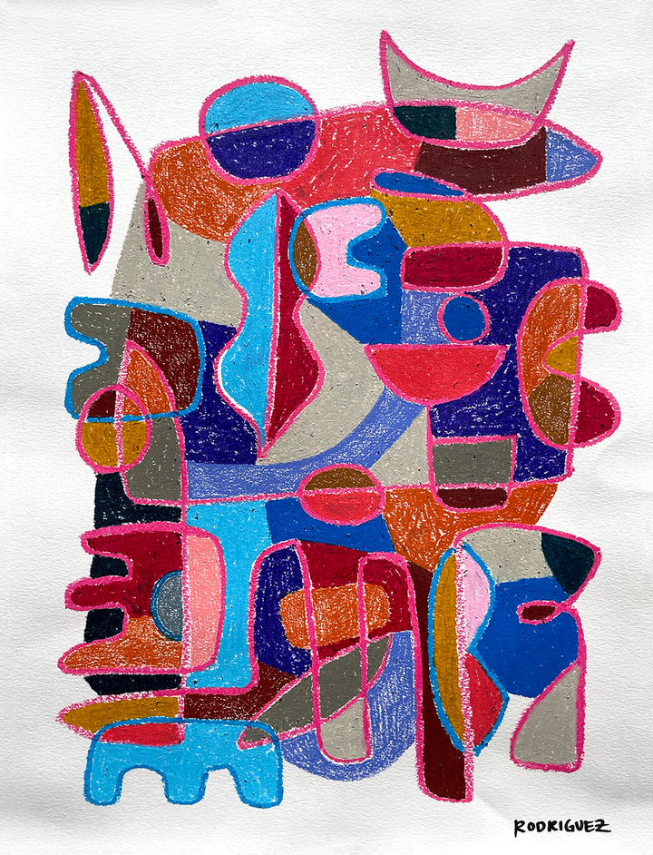 Oil Pastel 4 - 18x24 ON PAPER