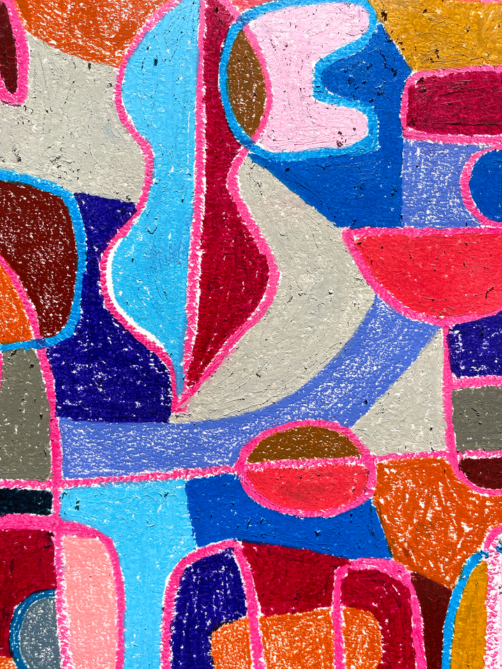 Oil Pastel 4 - 18x24 ON PAPER