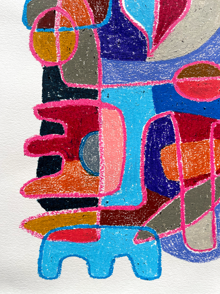 Oil Pastel 4 - 18x24 ON PAPER