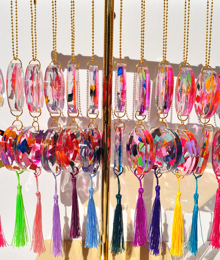 Light Catcher - Violet Tassel