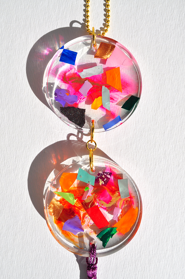 Light Catcher - Plum Tassel