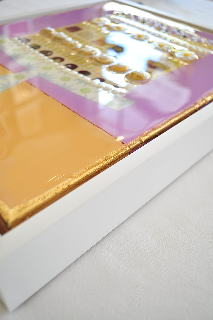 TIMELESS TOGETHER - 12.5 x 15.5 Framed Mixed Media on Canvas