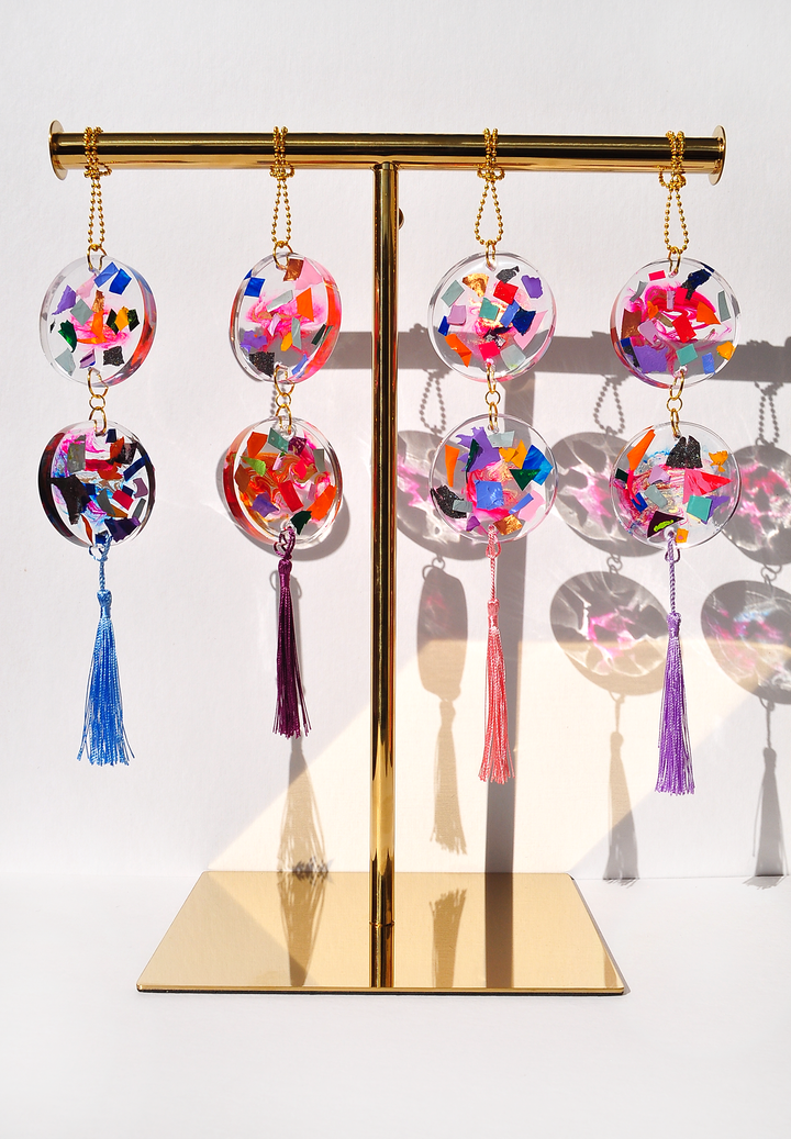 Light Catcher - Plum Tassel