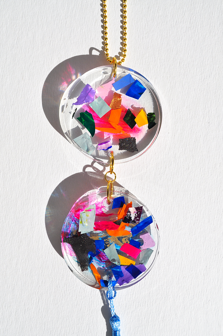 Light Catcher - Sky Blue Tassel