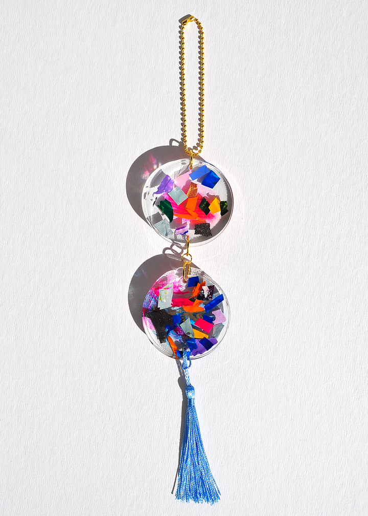 Light Catcher - Sky Blue Tassel