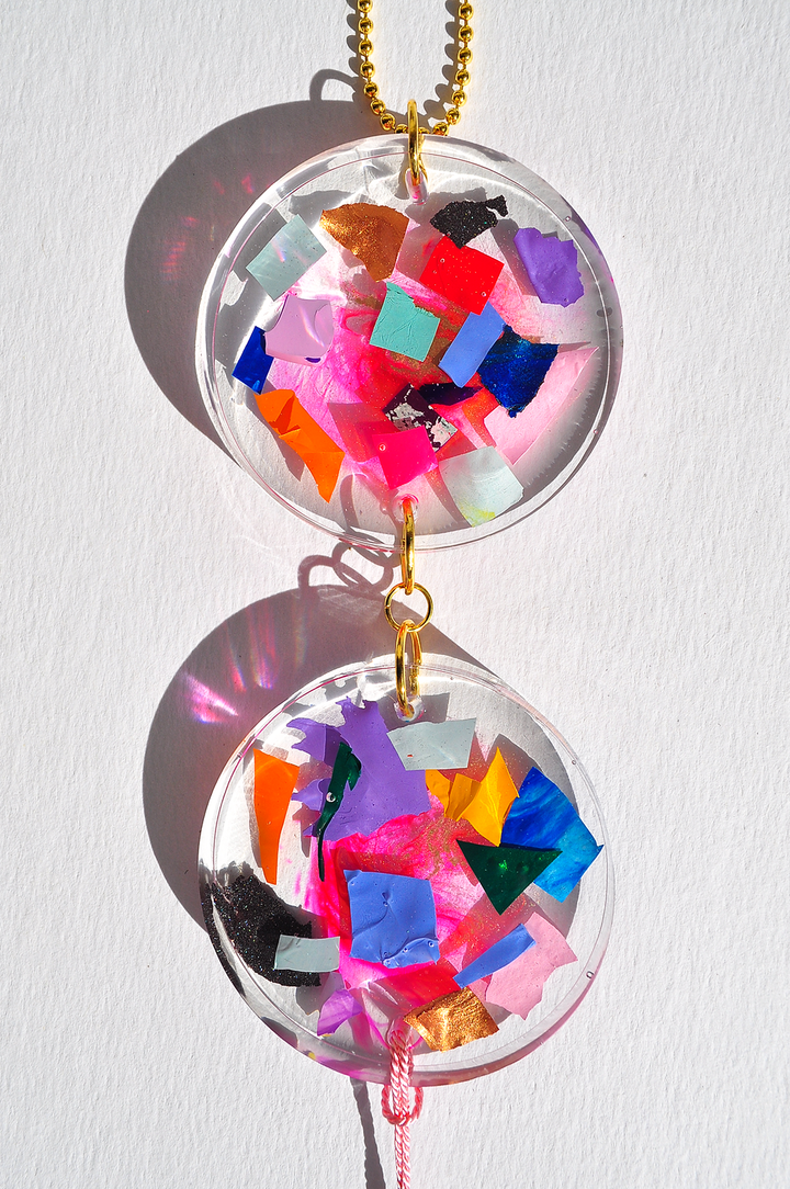 Light Catcher - Light Pink Tassel