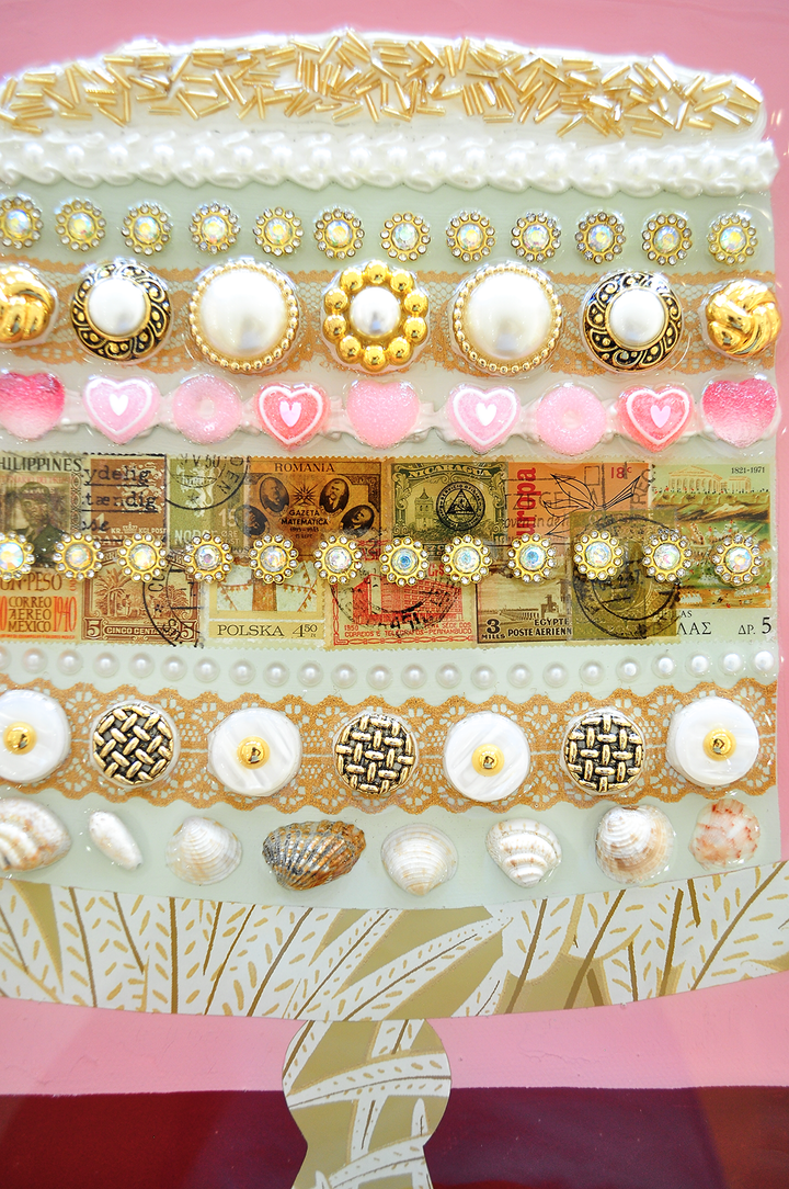 HAPPILY EVER AFTER - 12.5 x 15.5 Framed Mixed Media on Canvas