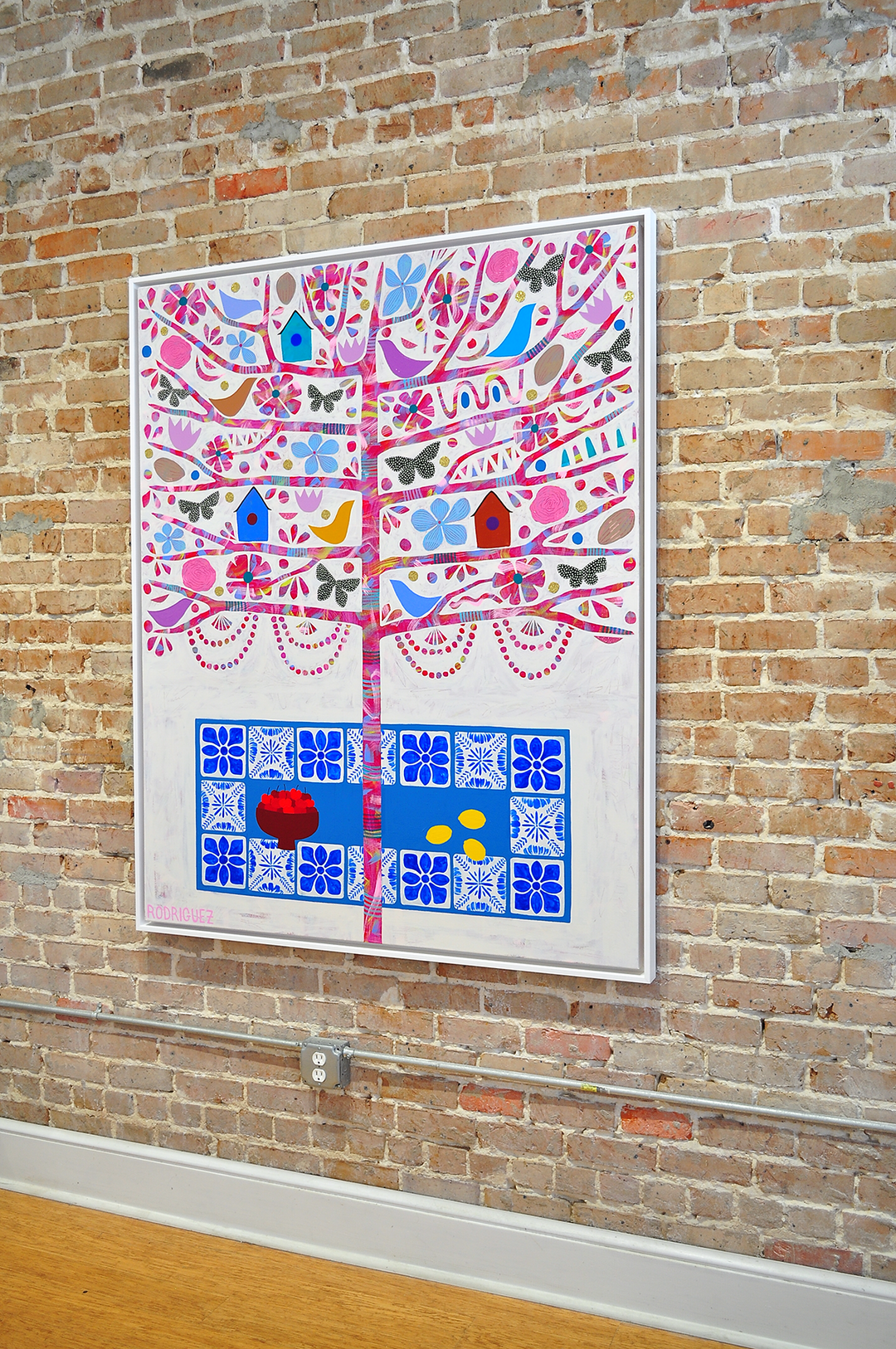 The Nectar Of Life - Framed 62x50 on Canvas