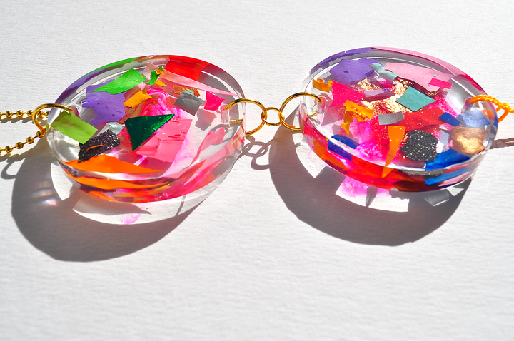 Light Catcher - Marigold Yellow Tassel