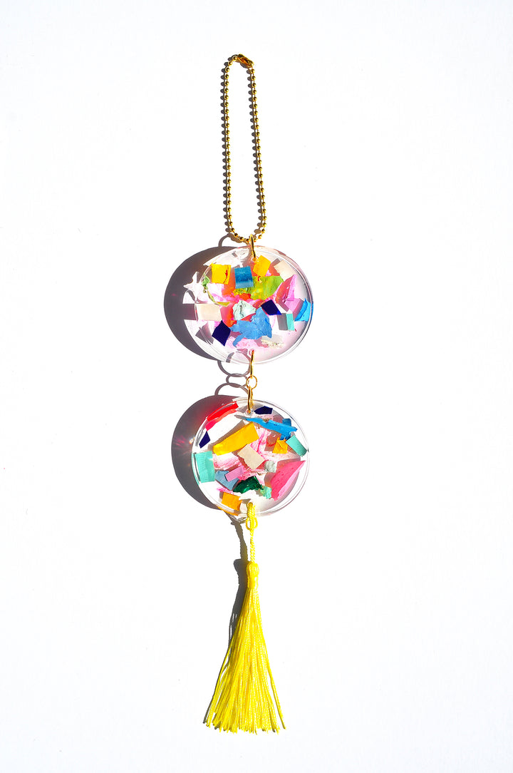 Light Catcher Neon Yellow Tassel