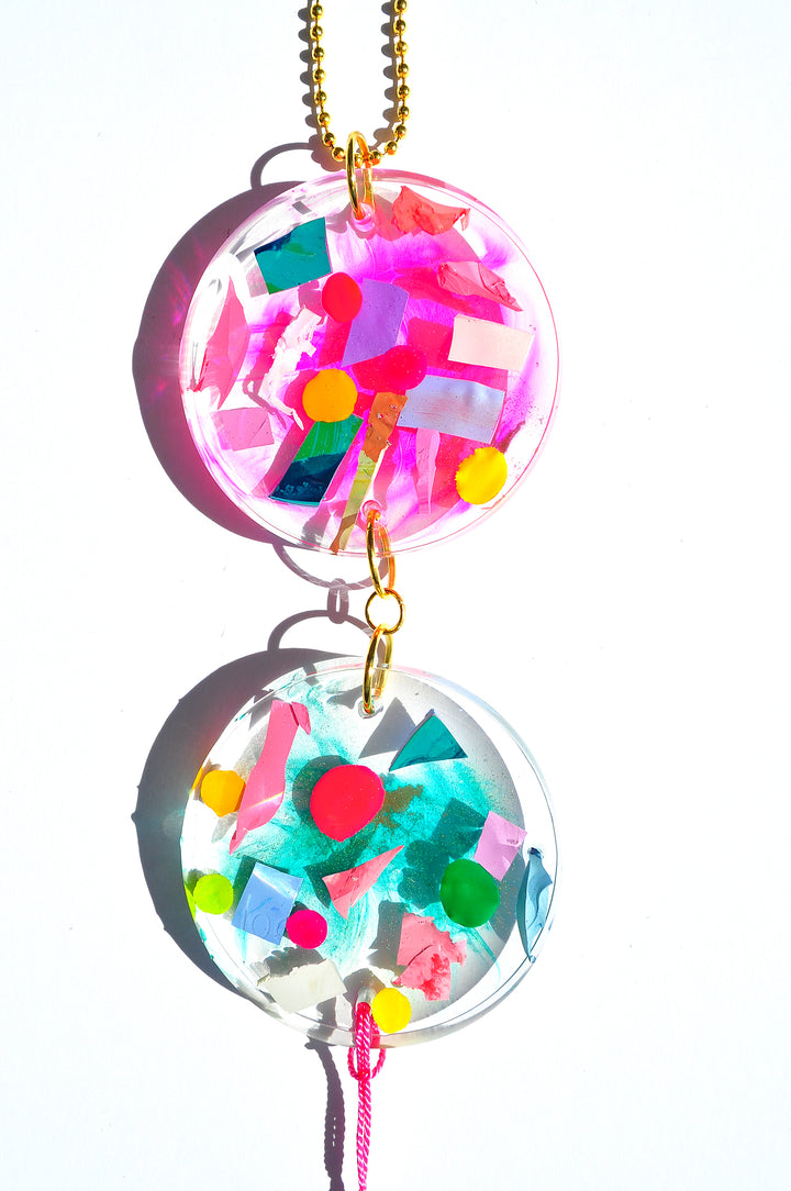 Light Catcher Hot Pink Tassel