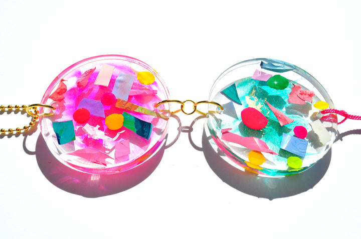 Light Catcher Hot Pink Tassel