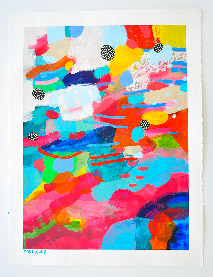 Carried Away - 23x30 ON PAPER