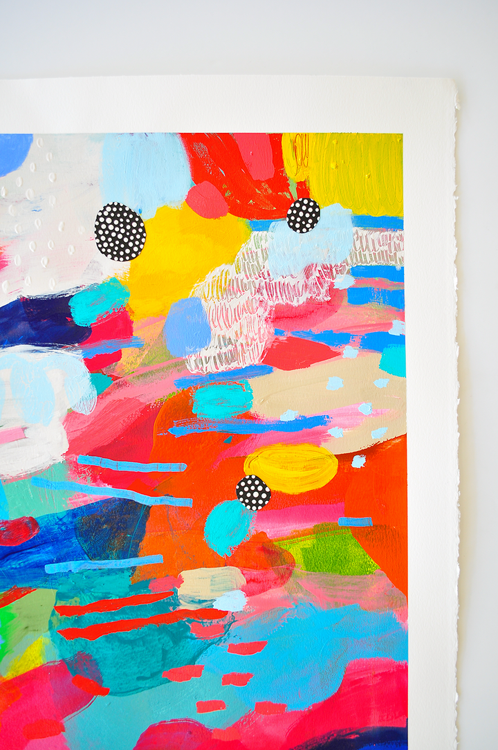 Carried Away - 23x30 ON PAPER