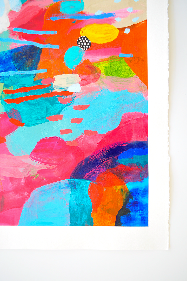 Carried Away - 23x30 ON PAPER