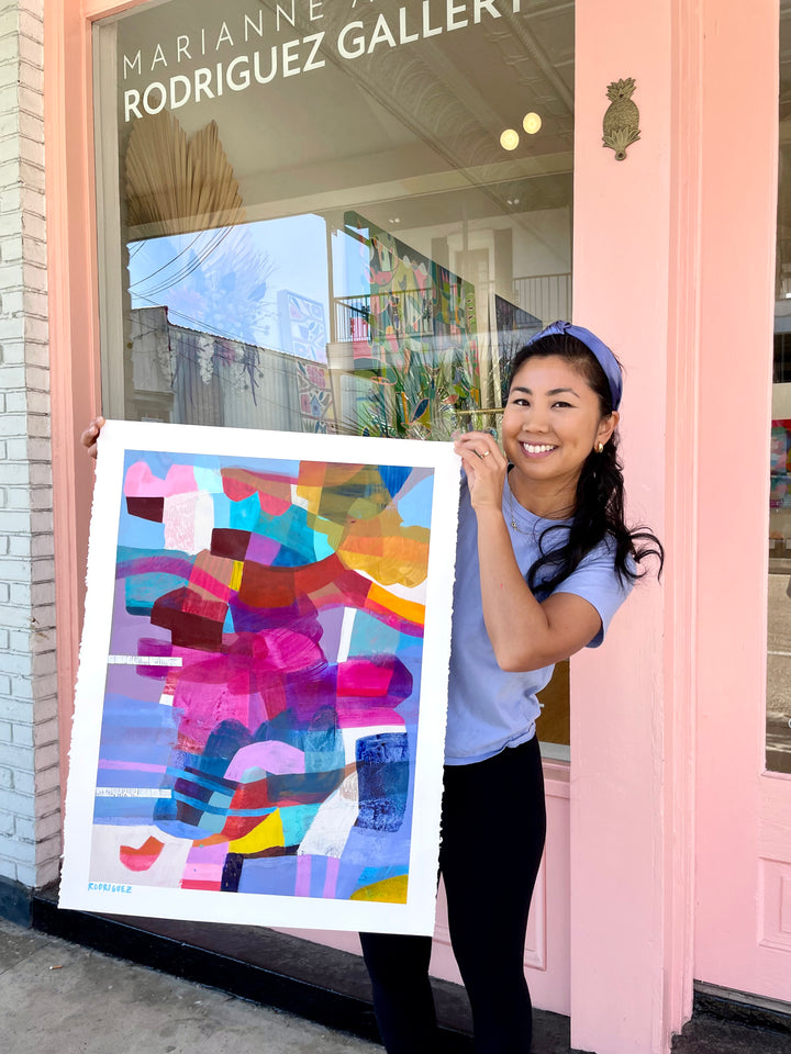 Sunset On The Dunes- 23x30 ON PAPER