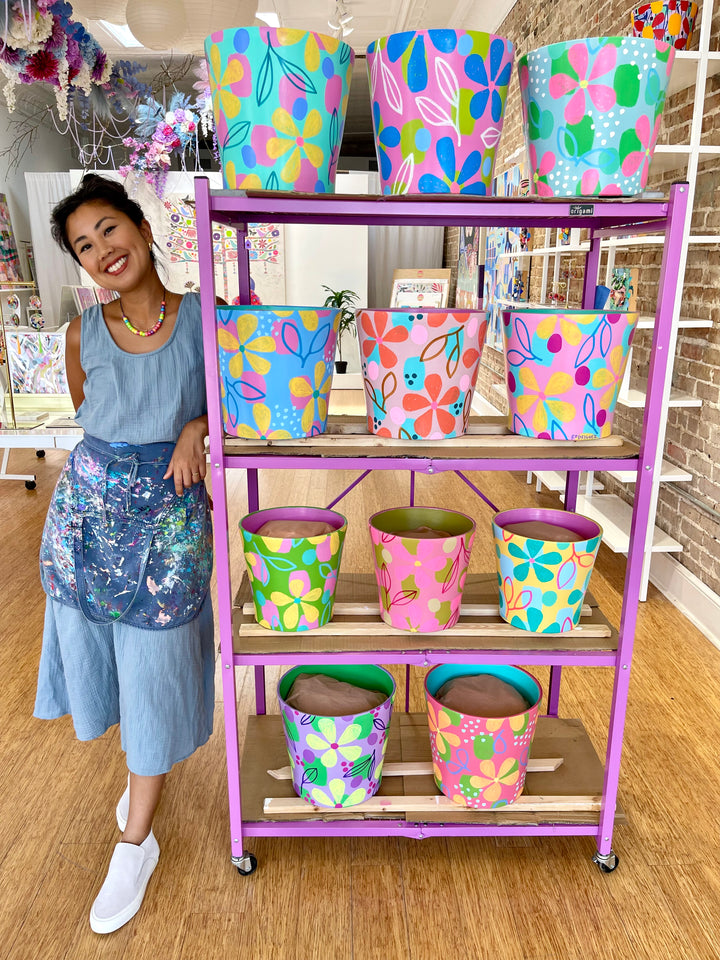 Floral Planter 9 - Large