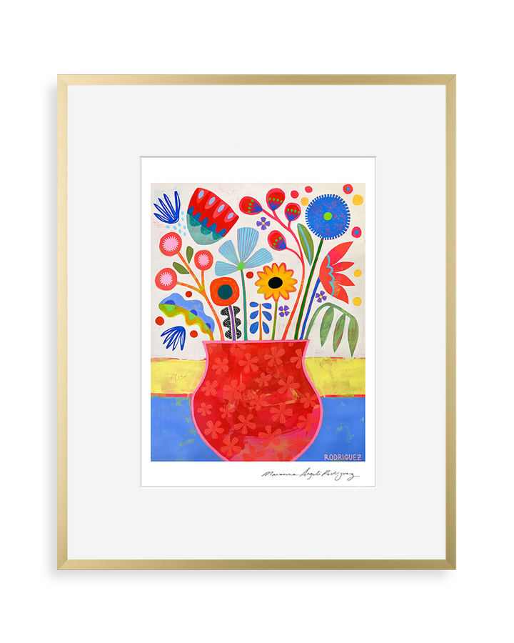 FLOWER VASE STUDY 2 PRINT