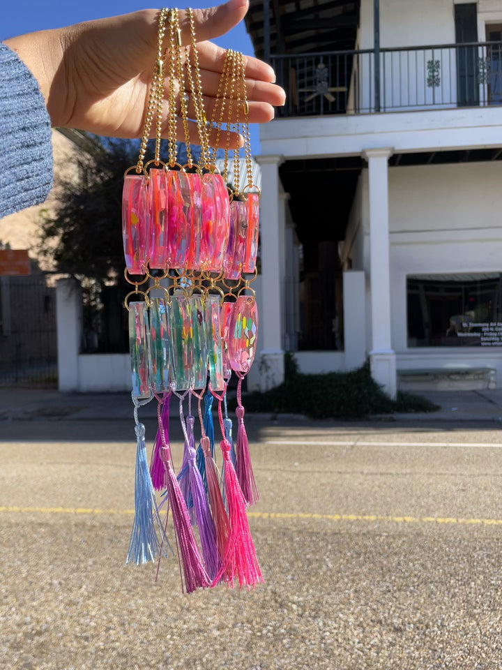 Light Catcher Neon Yellow Tassel