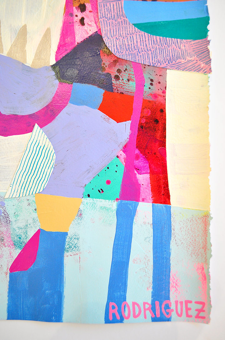 We'll Figure It Out - 22x30 Mixed Media on Paper