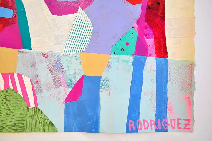 We'll Figure It Out - 22x30 Mixed Media on Paper