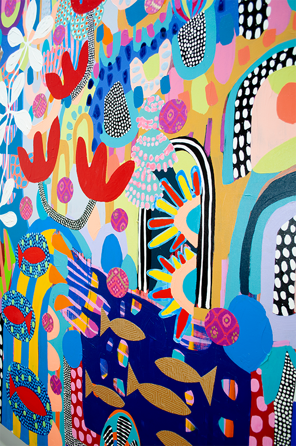 An Infinite Expression of You - 72x60 on Canvas