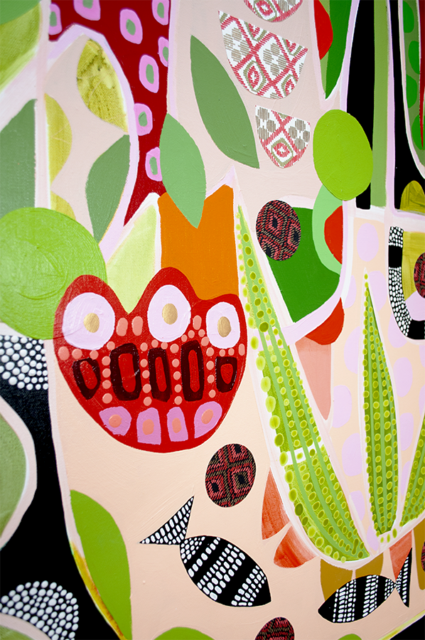 Hidden Place - 36x36 on Canvas