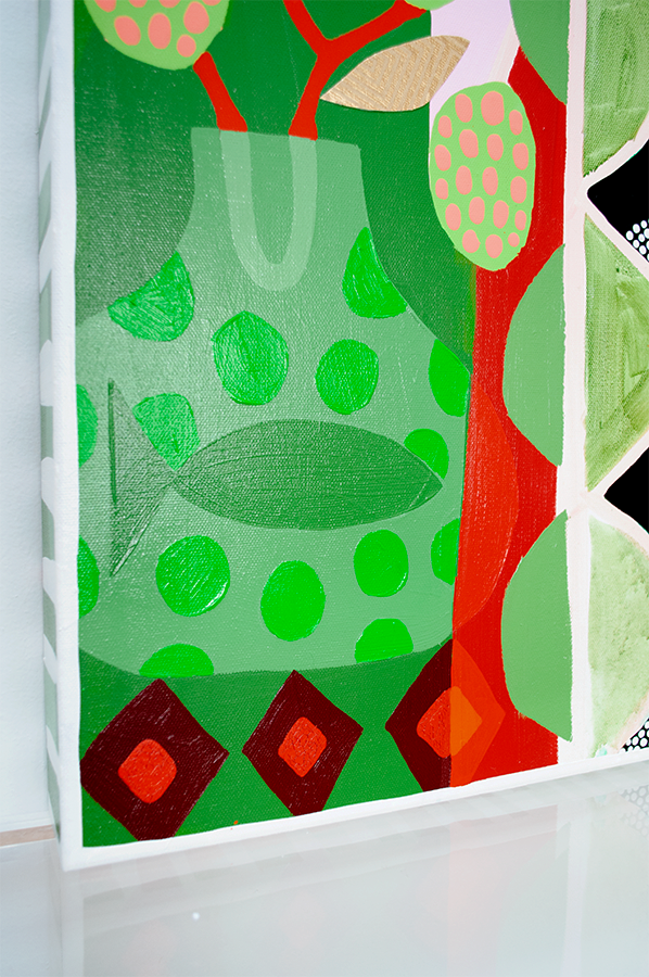 Hidden Place - 36x36 on Canvas