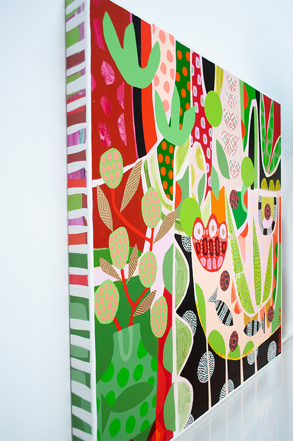 Hidden Place - 36x36 on Canvas