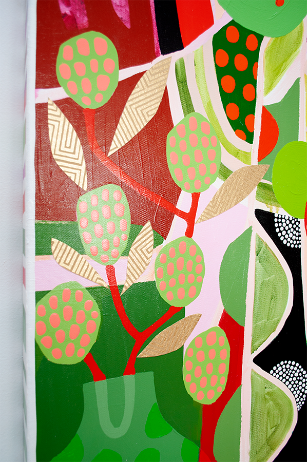 Hidden Place - 36x36 on Canvas