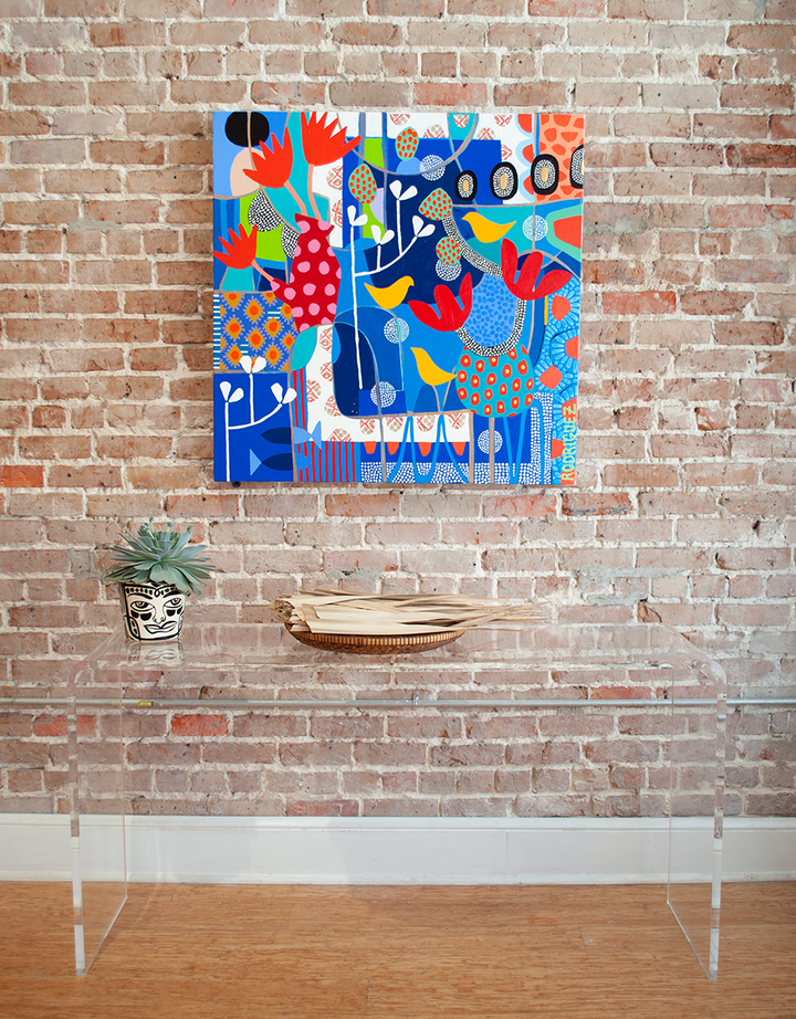 Will You Remember Me - 36x36 on Canvas