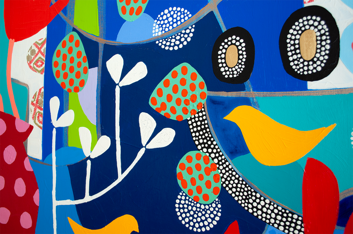 Will You Remember Me - 36x36 on Canvas