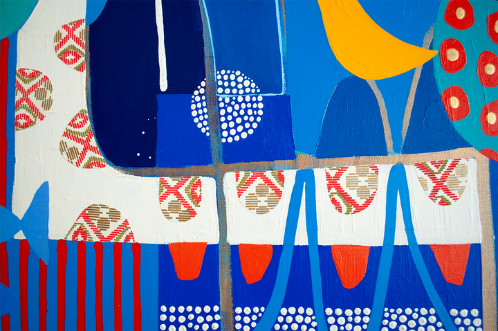 Will You Remember Me - 36x36 on Canvas