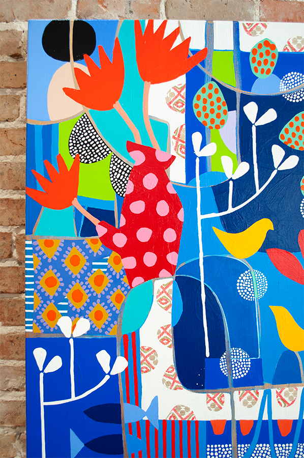 Will You Remember Me - 36x36 on Canvas