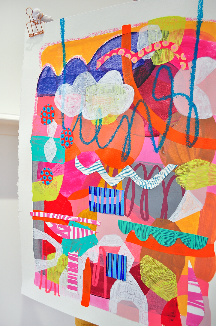 New Day - 22x30 ON PAPER