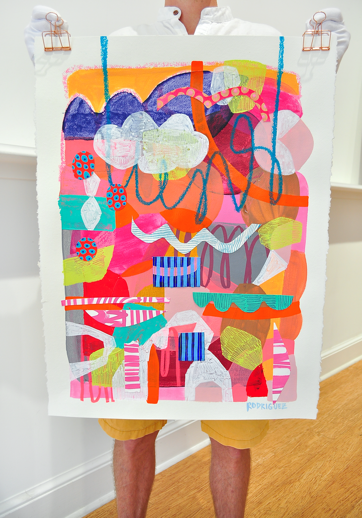 New Day - 22x30 ON PAPER