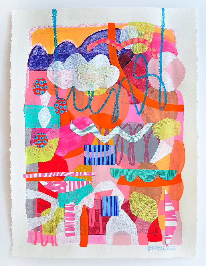 New Day - 22x30 ON PAPER