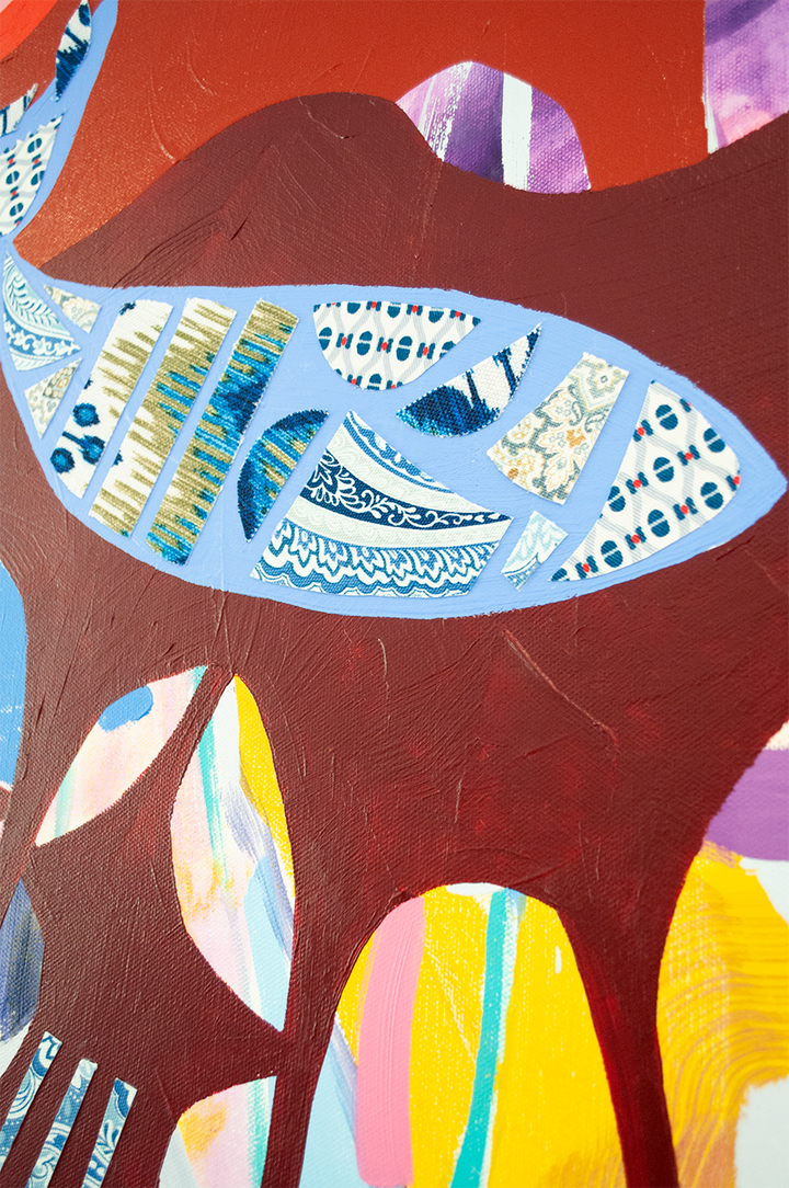 A PLACE FOR SECRETS - 36x36 ON CANVAS