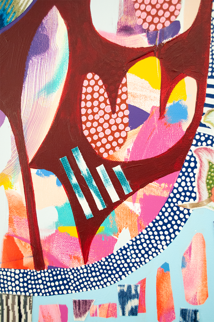 A PLACE FOR SECRETS - 36x36 ON CANVAS