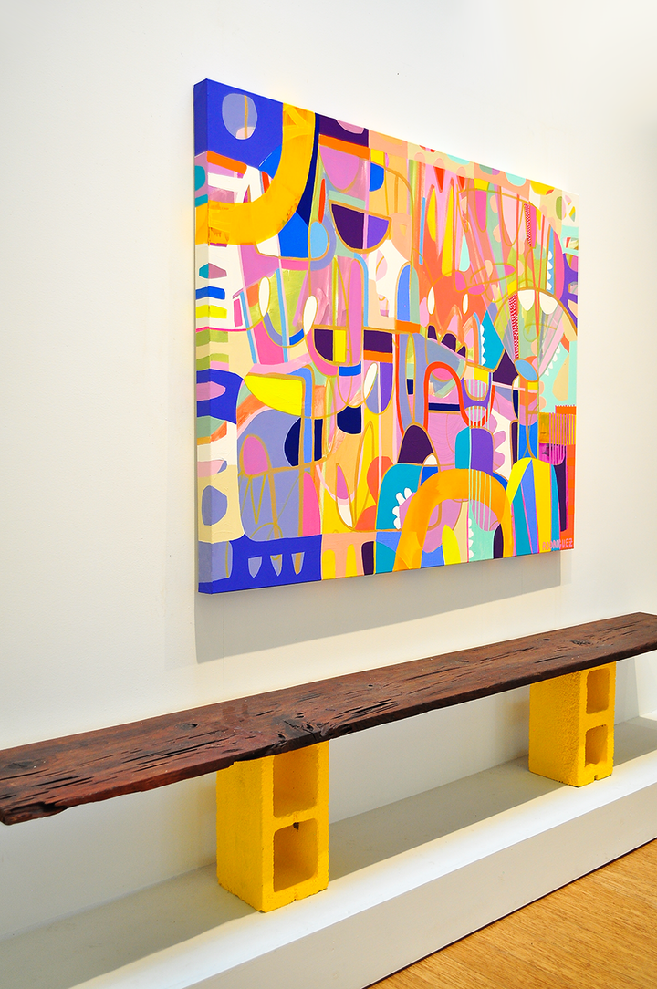 A Time For Play - 60x48 on Canvas