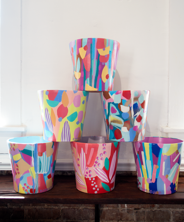 ABSTRACT PLANTER 5 - LARGE