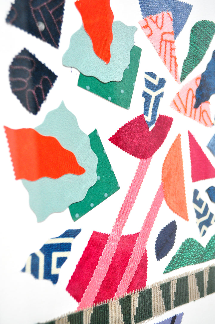 ABUNDANCE - 17.5 x 21.5 - FRAMED COLLAGE