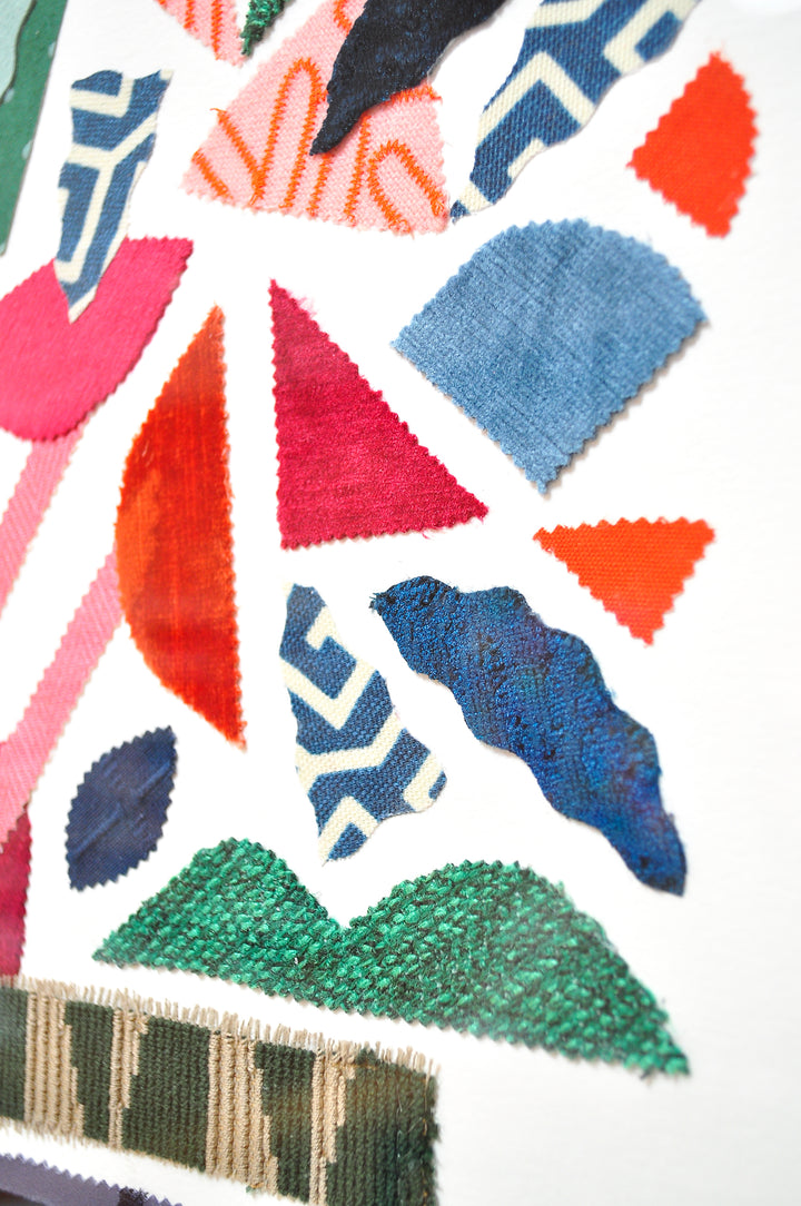 ABUNDANCE - 17.5 x 21.5 - FRAMED COLLAGE