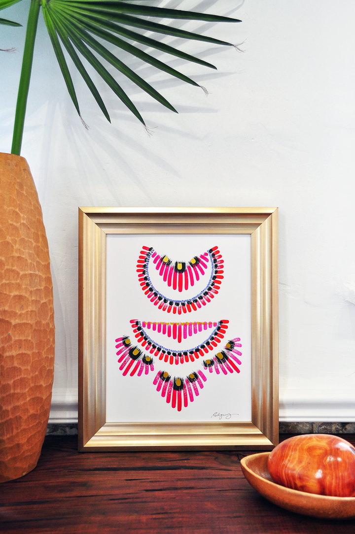 Contemporary art print by Marianne Angeli Rodriguez