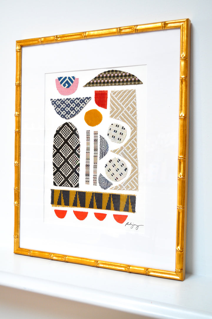 ALTAR - 17.5 x 21.5 - FRAMED COLLAGE